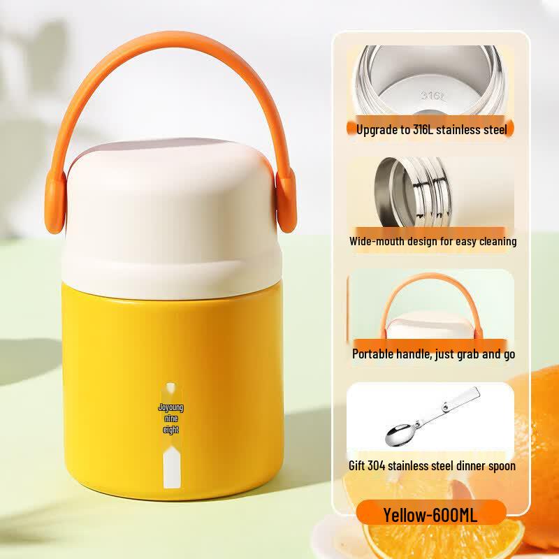 Youluo Portable Insulated Food Jar & Lunch Box