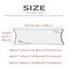 1pc Solid-color Plush Pillow Long Pillowcase, Decorative Pillowcase (without Core), Soft and Comfortable Fabric