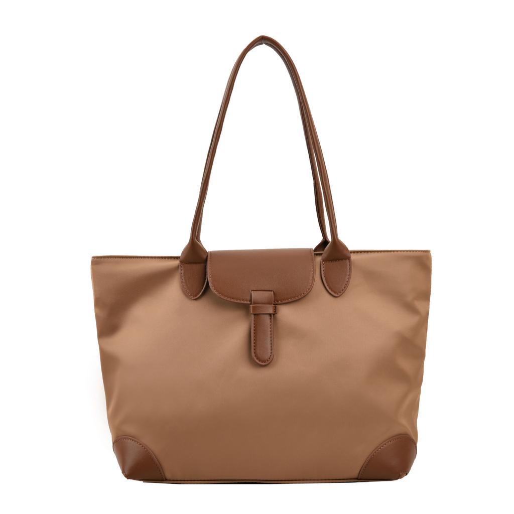 New anti-splashing women's bag feels lightweight and large-capacity leisure travel shoulder tote bag factory goods