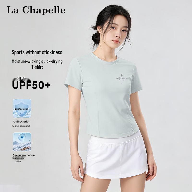 

La Chapelle Women s Quick-Dry Sport Short-Sleeve Top M