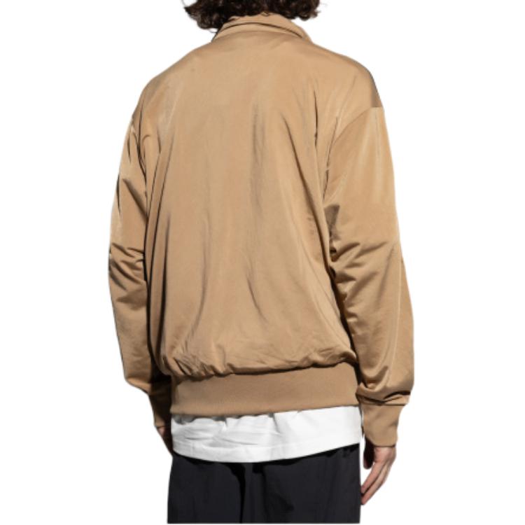 Adidas Originals Stand Collar Zipper Long Sleeve Loose Jacket Men jackets JY6366
