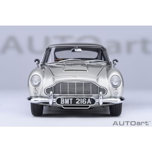 AUTOart 1/18 Scale Aston Martin DB5 "007/Goldfinger" Bond Car, Finished Model, 70296