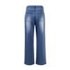 Women's Wide Leg Jeans High Waist Straight Stretch Jeans With Pockets