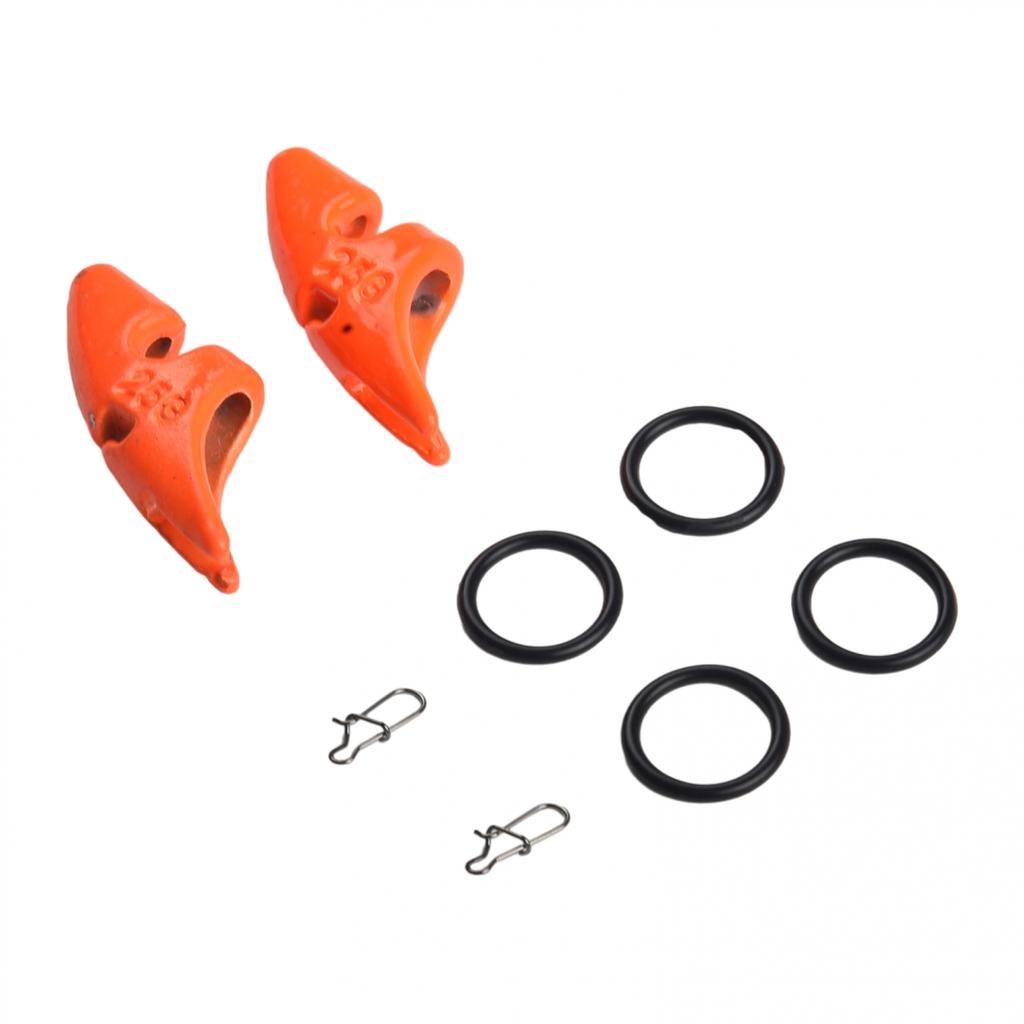 10/15/20/25g Squid Jig Tip 2pcs/Pack Egi Jig Jigs Run Weight Sinker