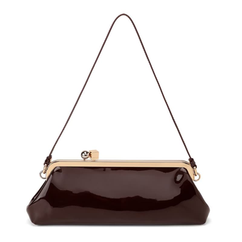 Ladies Fashion Contrast Clutch