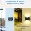 LED Solar Powered Lamp Solar Light For Outdoor Garden Waterproof Fence Lighting Wall Courtyard Decor Solar Shell Wall Light