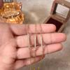 Sterling 18K Gold Plated Geometric Line Design Stackable Bracelet Women Minimalist Fashion Jewelry