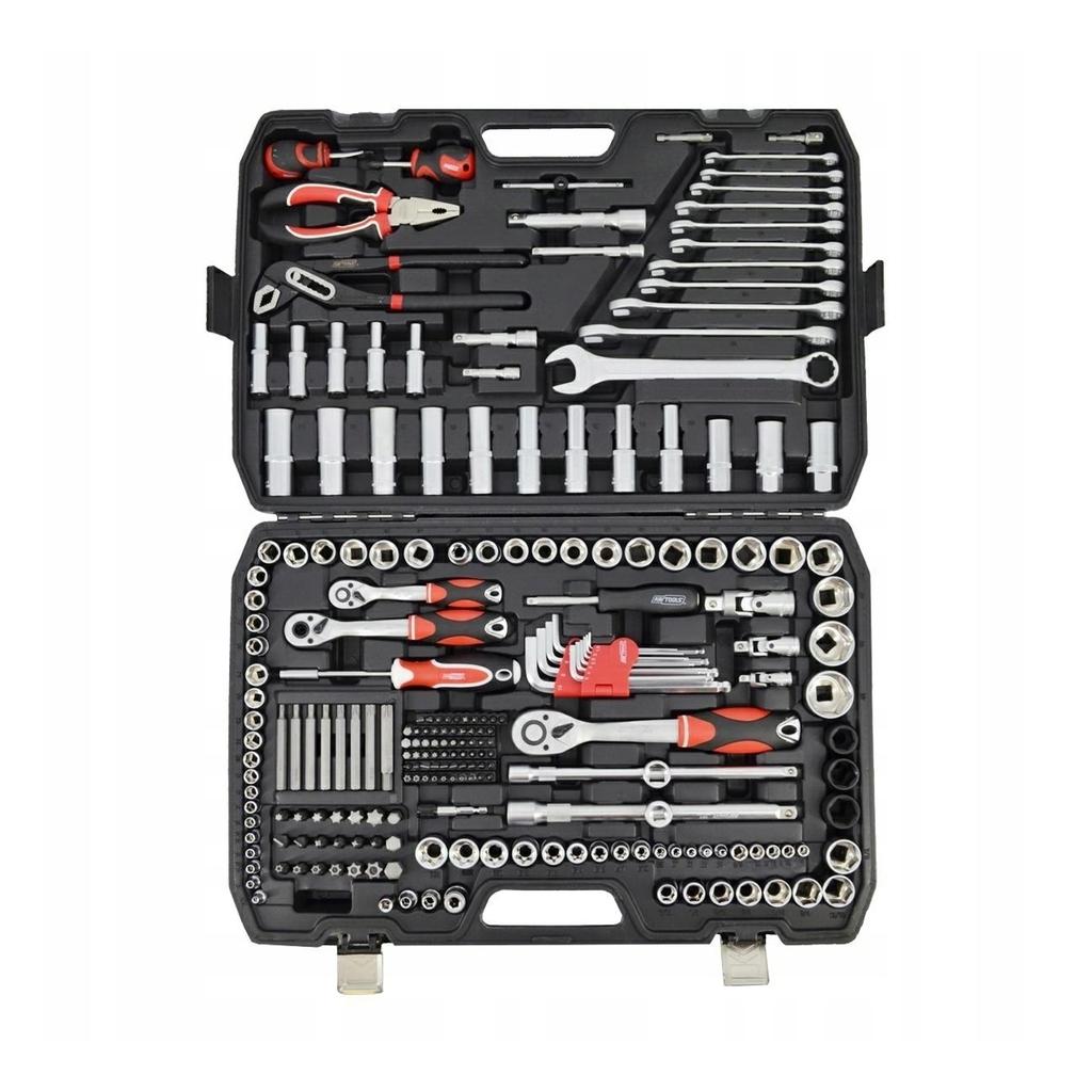 AW Tools Black Line Steckschlüssel- und Knarrenschlüssel-Satz (Packung mit 225)