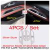 Seat Adjust Panel / Head Lamp Light / Glove Box Sequin / Window Lift Cover Trim Accessories For Peugeot 3008 5008 GT 2017 -