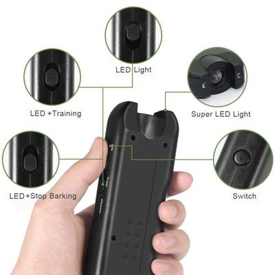 Ultrasonic Anti Barking Device Handheld Bark Control Training Tool with LED Light