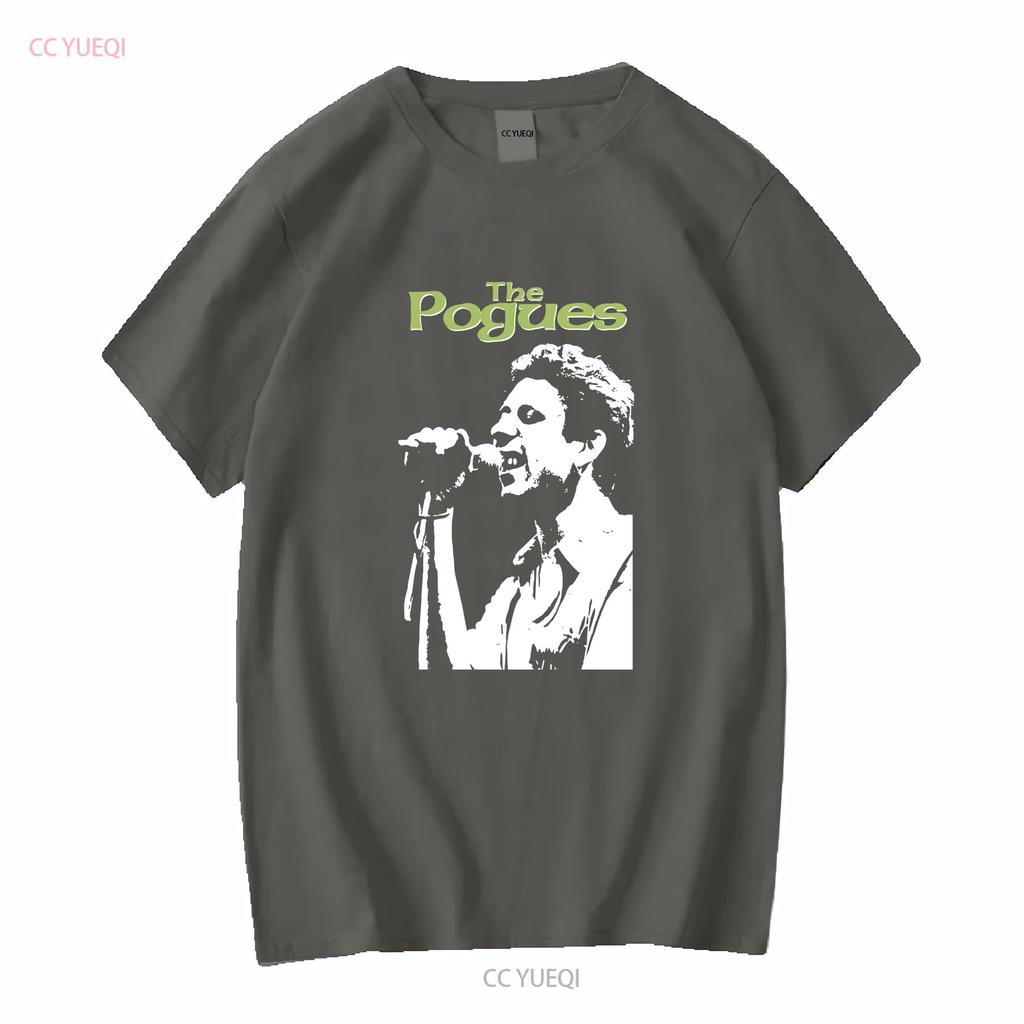 HOT Shane Macgowan T Shirt The Pogues All Size SM20 long or short sleeves vintage Washed homme Soft Top For Everyday Wear