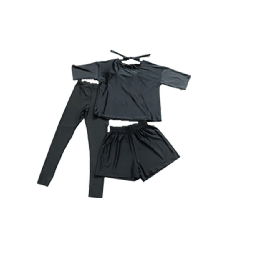 swimsuit set with inner leggings and shorts to cover your Korean for casual for women G 3-piece top, figure. style, cute, quick-drying, sports,