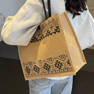 Große Kapazität Mama Tasche Damen Neue Mode Gestrickte Einkaufstasche Ins Offene Handtasche Schultertasche Damen
