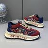 22 Winter New Printing Embroidery Sports Shoes Casual and Comfortable Platform Dad Shoes