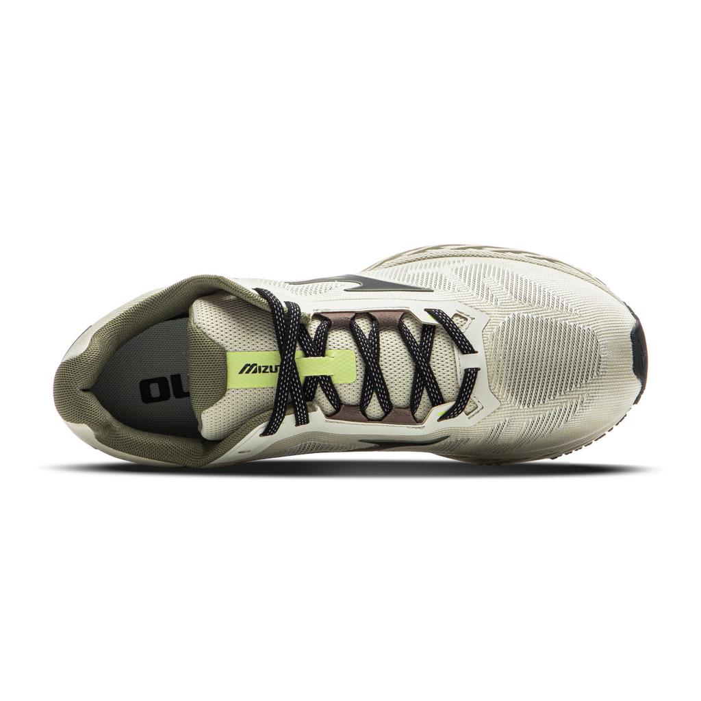 Mizuno Wave Ace Comfortable Versatile Durable Breathable Supportive Rebound Low-Top Lifestyle Casual Shoes Unisex Sneaker Gray Green D1GH242205