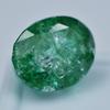 Natural Green Emerald Loose Gemstone Oval Cut 7.60 ct for Jewelry Making and Gem Collections