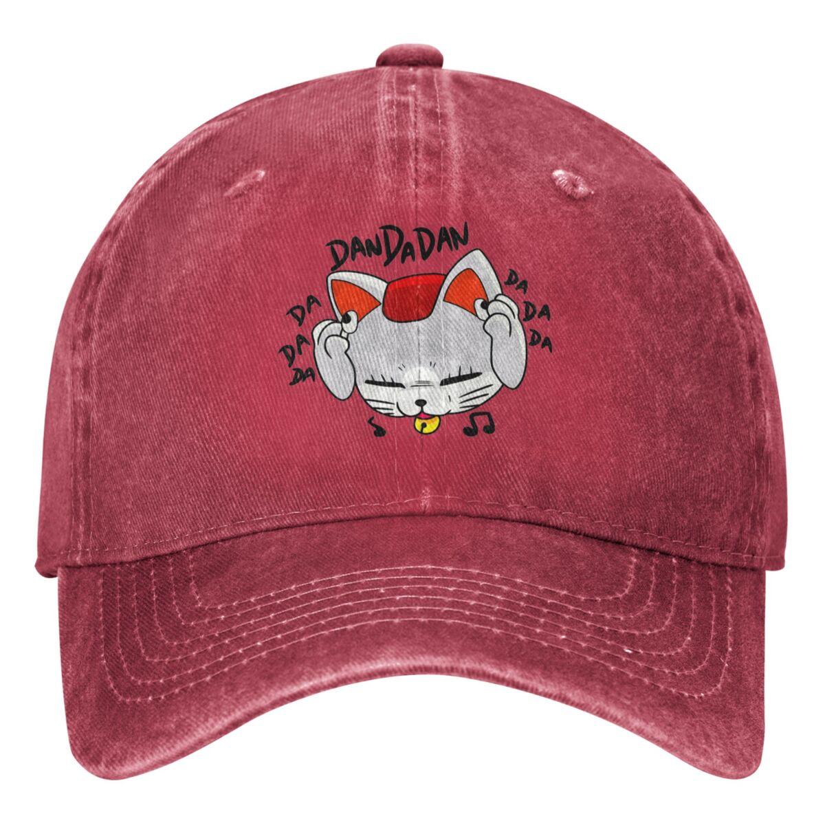 

Dandadan Turbo Granny Baseball Cap For Couple Women Japanese Anime Hip Hop Dad Hats y2k Funny Sun-Proof Kpop Rock Snapback Cap One Size