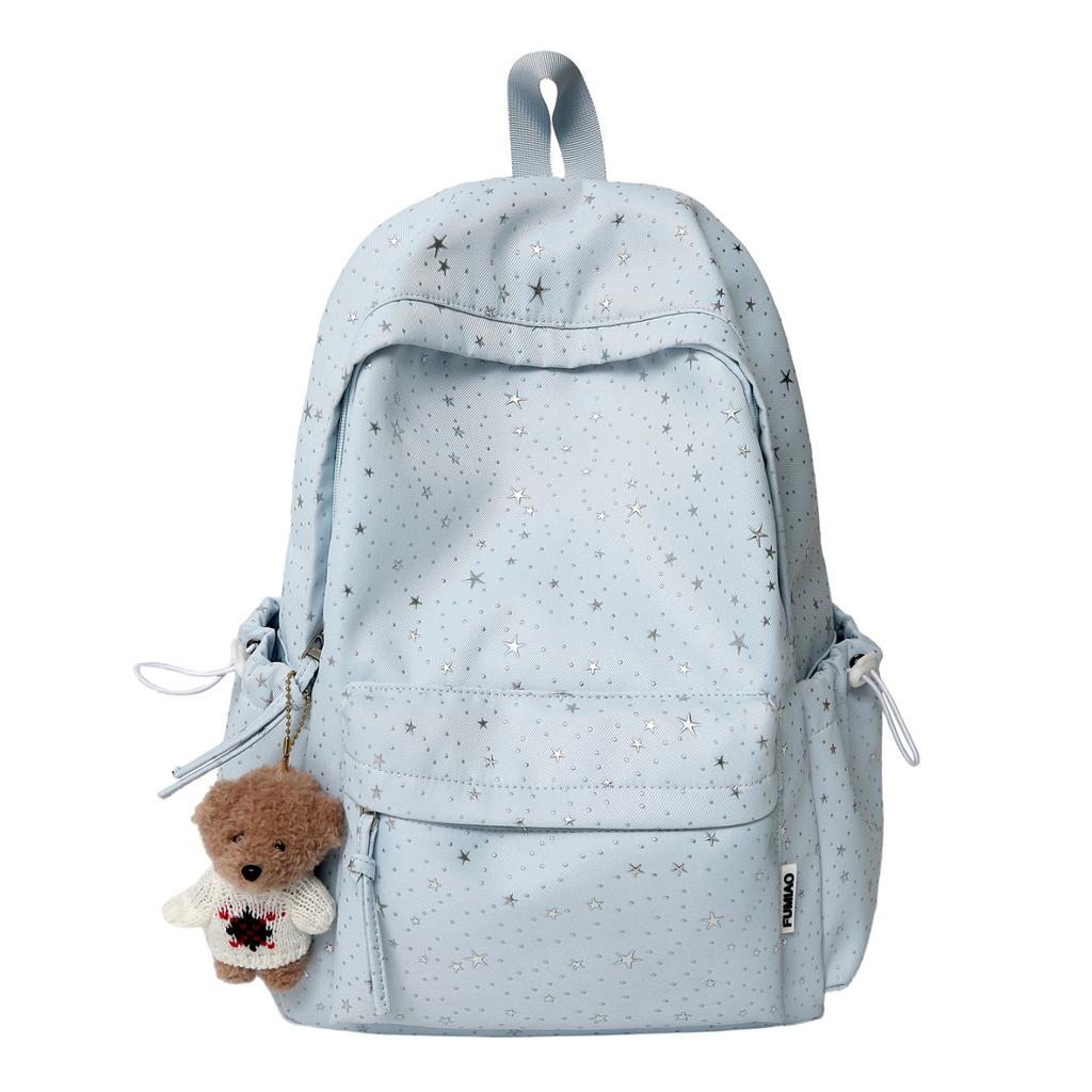 Schoolbag New Schoolbag High Value Korean Ins Girl Heart Leisure Travel Lightweight Gypsy Star Student Backpack