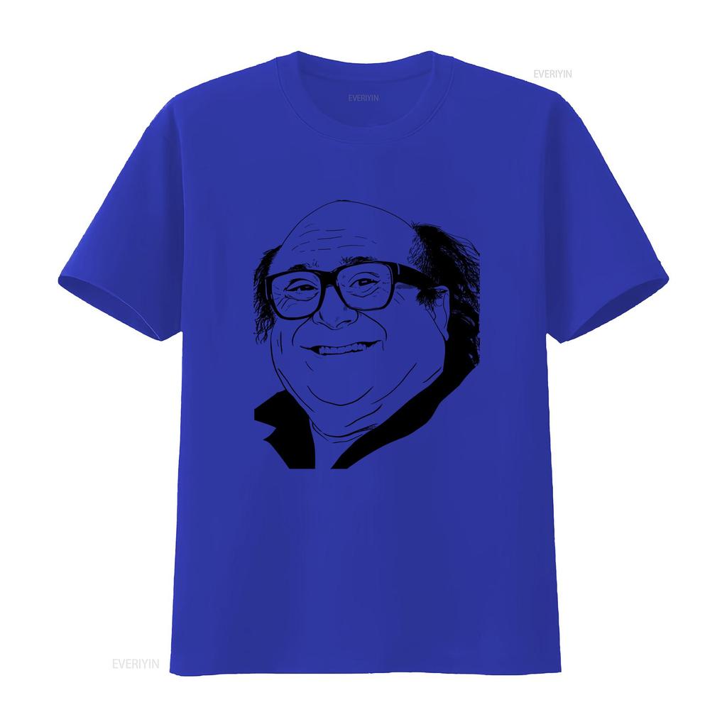 Danny Devito Acteur Film Cinéma USA T-shirt Meme Drôle Haut Style Gamer Musique 640 vintage Lavé Haut Pour le Port Quotidien Unisexe