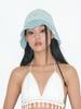 Poejidam Ring Knit Bucket Hat In Blue Mist
