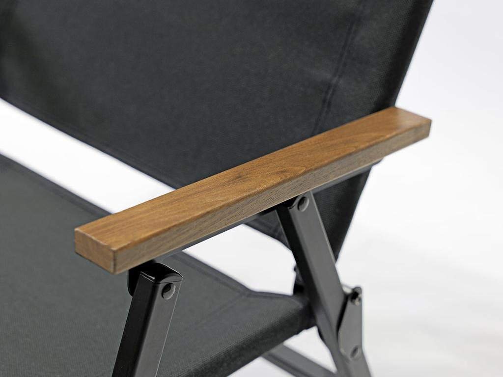 RATELWORKS STORAGE COMPACT Ideal for Outdoor and Made of Natural Wood and Durable This Compact Chair Offers Compact Storage In Black CHAIR, Camping,