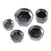 8-20mm screws 30pcs/set Motorcycle Screw Nut Caps Motorbike Bolt Cover Decoration fit for Yamaha Kawasaki Honda Silver