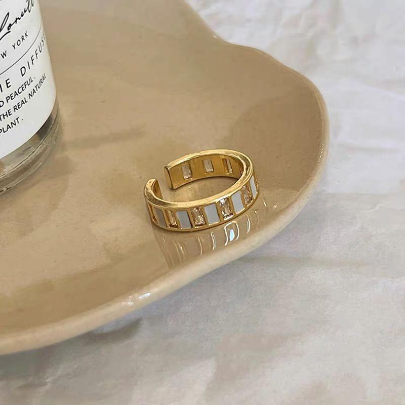 Enamel Colorful Butterfly Ring For Women Adjustable Open Design Unique And Jewelry Chic