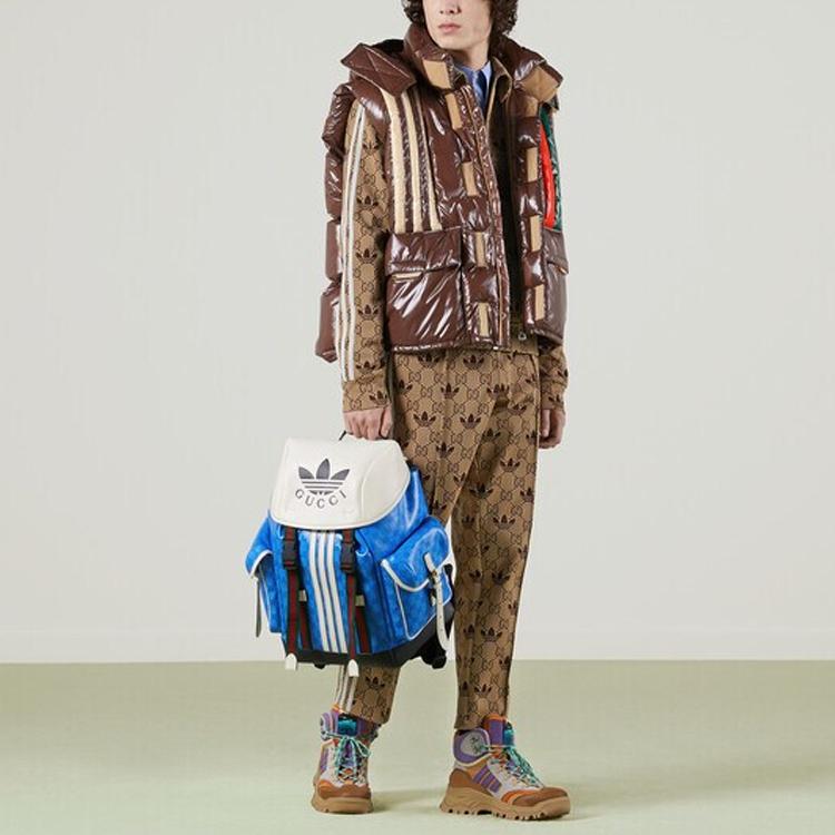Gucci X Adidas Gg Trefoil Zip Jacket 722998-XJE1O-9742
