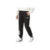 Puma Logo Print Sports Casual Pants Women bottoms Black 678718-01