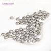 18K Gold Plated Brass Irregular Round Spacer Beads,Separators For Beads,For Jewelry Making DIY Bracelet Making Accessories