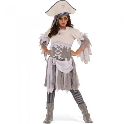 Childrens Girls Ghostly Pirate Costume
