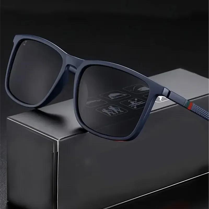 Fashion Square Polarized Cycling Sunglasses Men Women Driving Fishing Luxury Brand Designer Sun Glasses Eyewear UV400
