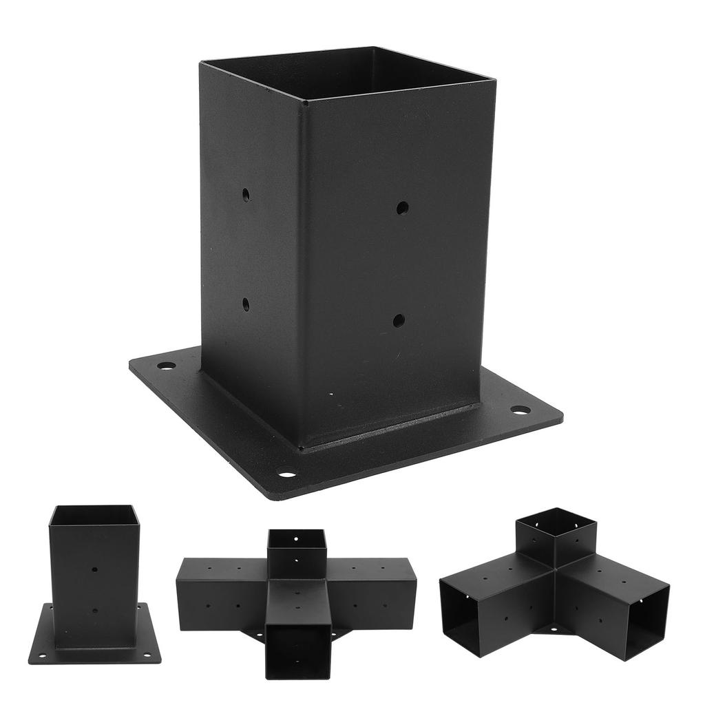 Gazebo Bracket Galvanized Powder Coated Fully Welded Gazebo Post Bracket for Pergola Wood Post Pergola Bracket Wood Post Bracket