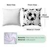 1Pc Football Pattern Cushion Covers Polyester Pillow Cover For Home Sofa Chair Bed Car Party Table Decoration