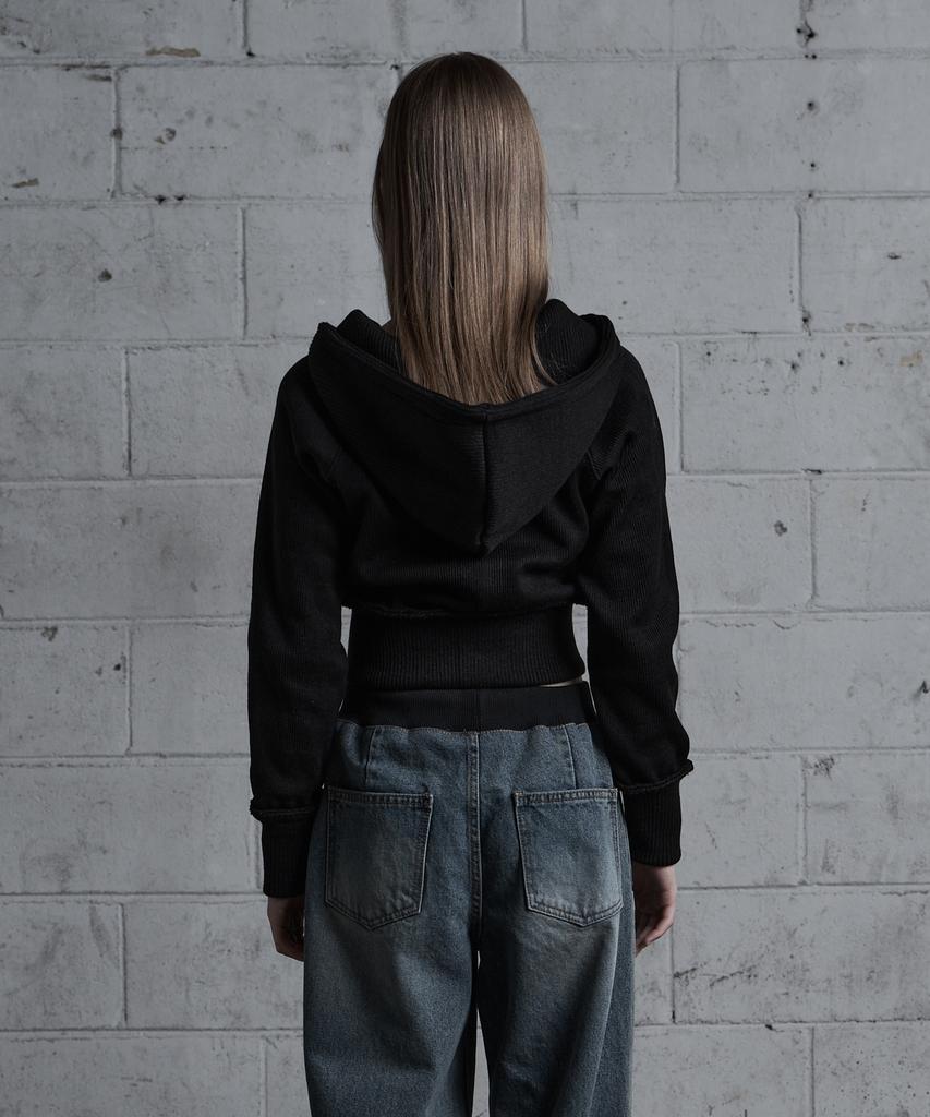ARCLIVE Winter Knit Zip-Up (Black)