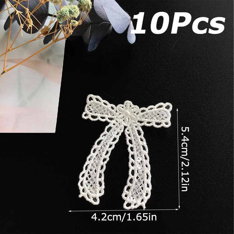10PCS/Pack Lace Stage Costumes Daily Practicality DIY Creative Durable Repairing Embroidery Patches Clothing Renovation