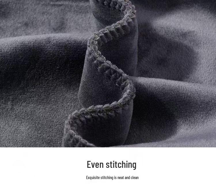 Men's Autumn Retro Casual Plain Round Neck Hoodie