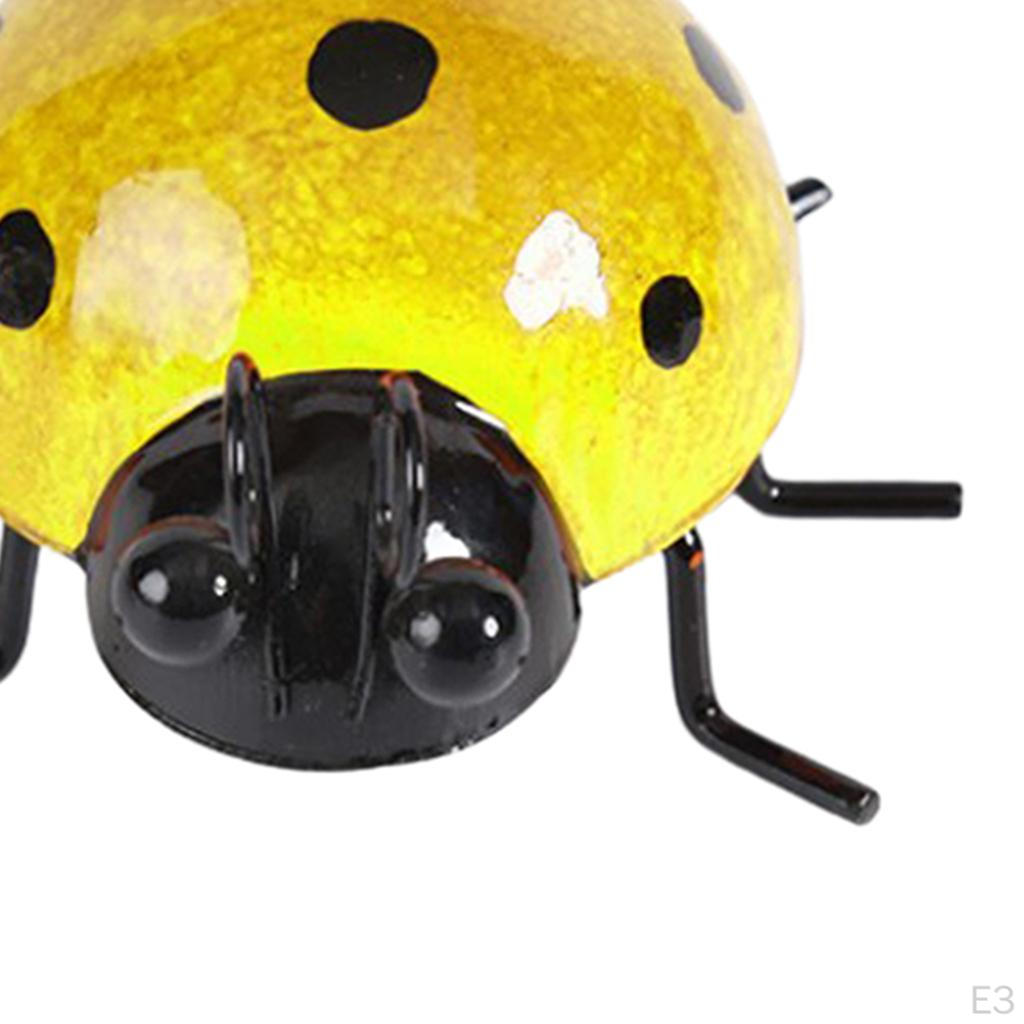 Wiszące Dekoracyjne Biedronki Ogród Podwórko Ściana Drzewo Ornament Dom 0cm