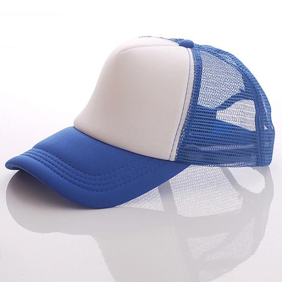 Unisex attraktiv baseballcap Trucker Mesh Blank Visir Justerbar Solhatt