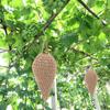 Crochet Wasp Nest Decoy Faux Hornets Nest Repellent with Hook Hanging Wasp Nest Decoy Wasp Nest Trap for Patio Yard