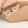 Winter Warm Toddler Long Socks Baby Knee Socks with Animal Pattern Infant Knee Stockings for Baby 0-3 Years