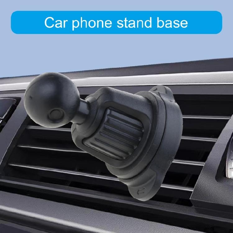 Round Head Base for Car Phone Holder Universal Car Air Vent Mobile Phone Stand Bracket Car Air Outlet Clip