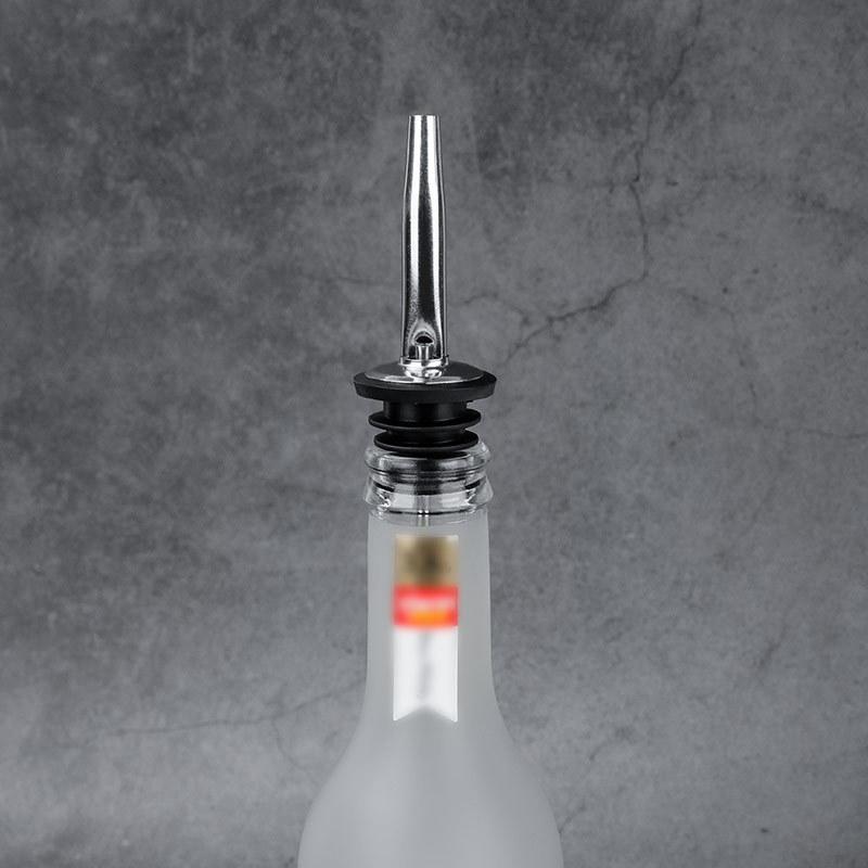 4PCS Stainless Steel Pourers, Speed Pourer, Liquor Bottle Pourers and Vinegar Tapered Stopper Spout Wine Pour Liquor