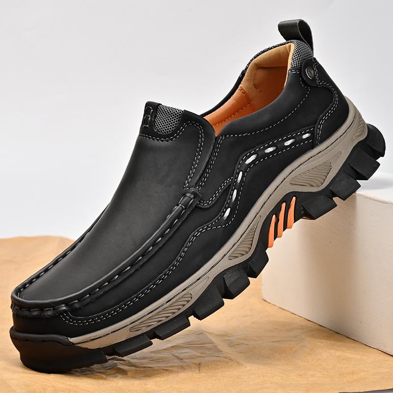 

Мужские туфли большого размера из натуральной кожи без шнуровки 39–48 43