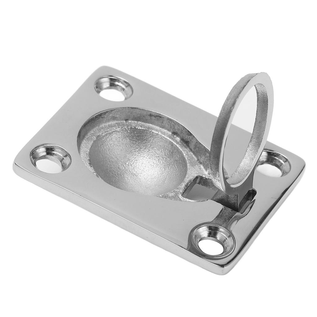 Boat Pull Flush Lift Stainless Steel Flush Mount Lifting Ring Pull Handle for Marine Boat