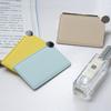 1pc Portable Mini Stainless Steel Unbreakable Makeup Pocket Mirror Cosmetic Mirror Cute Makeup Hand Pocket Mirror