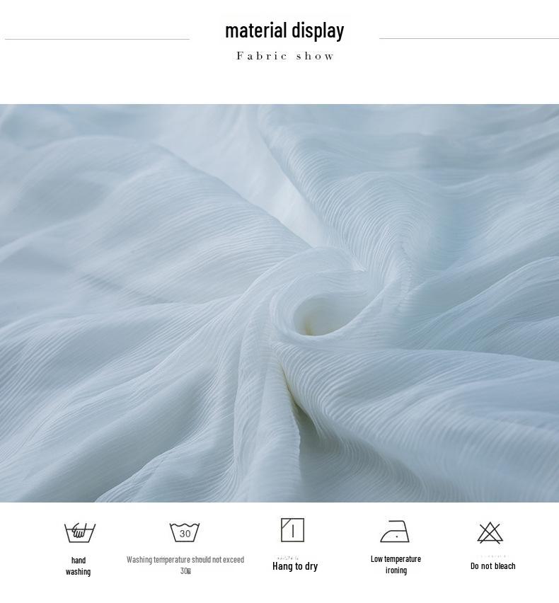 Women's Medium-Length Mulberry Silk Dress, 2022 Spring Collection