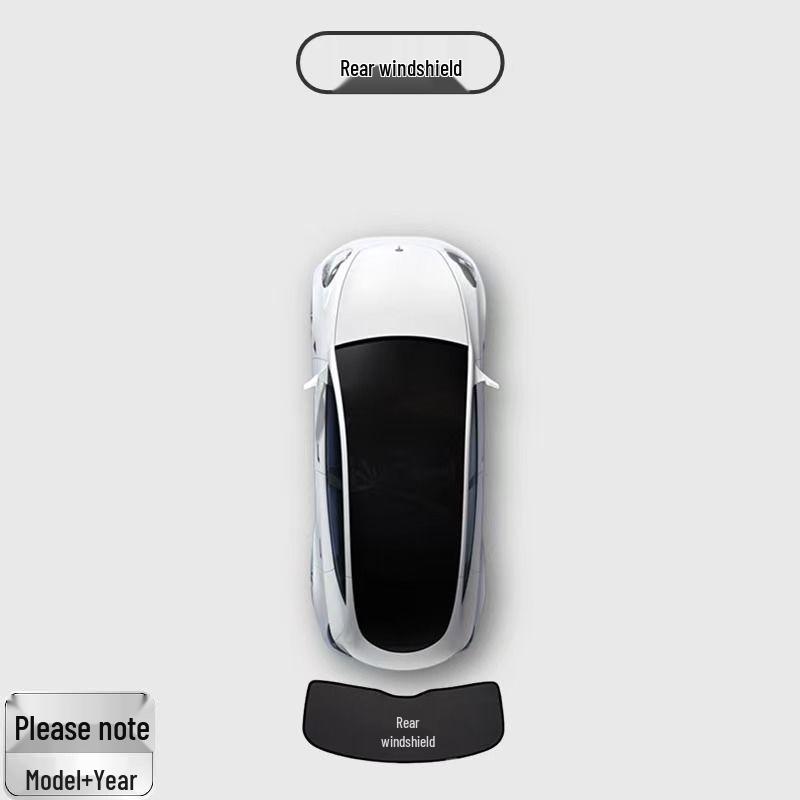 Tesla ModelY Camping Privacy Sunshade Curtains for Side Windows - Blackout & Insulation