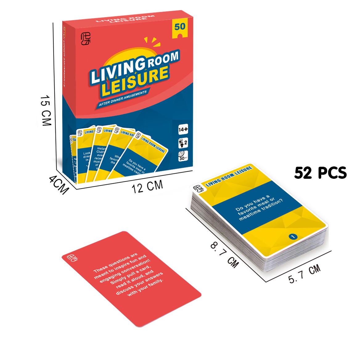 

English Version Casual Entertainment Board and Card Games