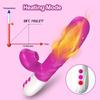 Rabbit Thrusting Vibrators Female Sex Toys For Women Clitoris Sucker Stimulator Heating Dildos Goods For Adults Sucking Machine